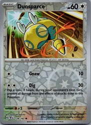 Dunsparce 128/162 Temporal Forces Reverse Holo