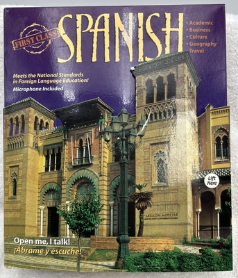 First Class Spanish Language Business, Culture Travel Academic Geography NEW