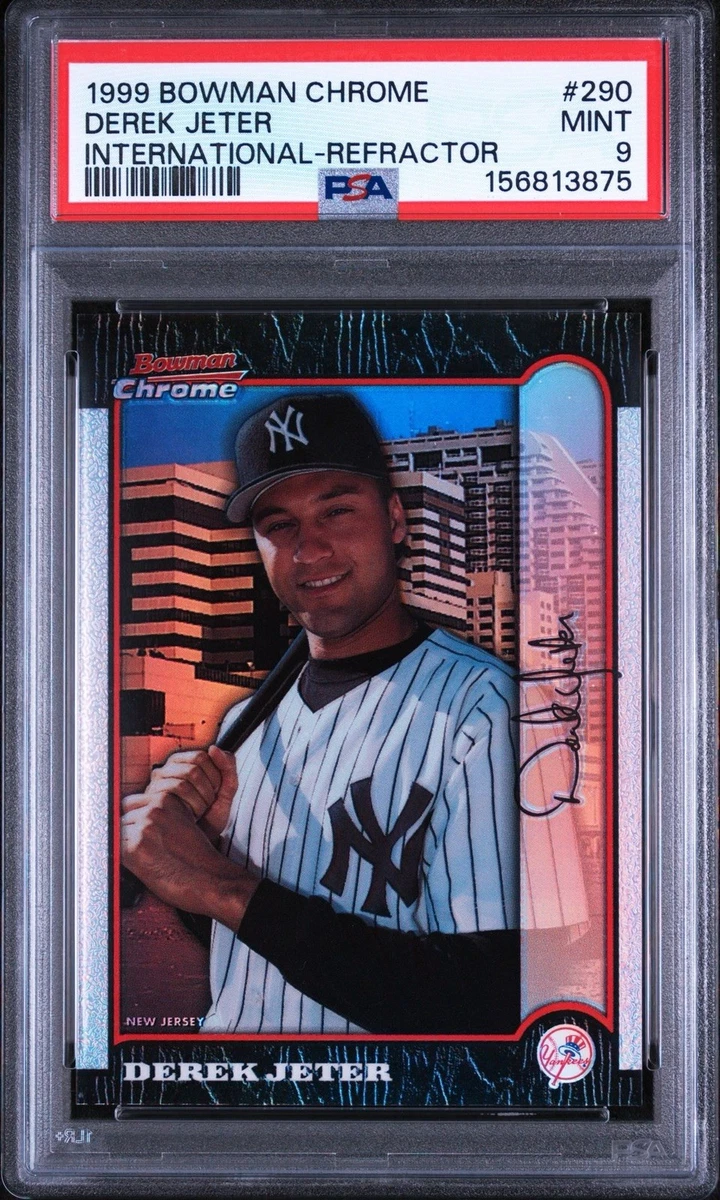 その他 DEREK JETER 1999 BOWMAN CHROME REFRACTOR Bowman Chrome - Derek Jeter #290 1999 for sale | eBay