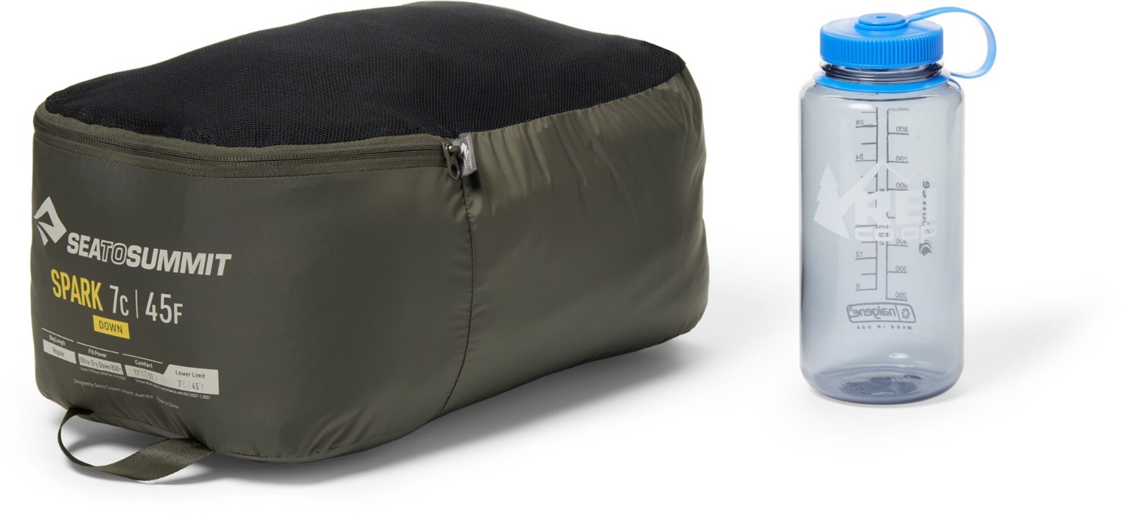 Sea to Summit Spark 45F Down Sleeping Bag, Ships Free from US, Regular