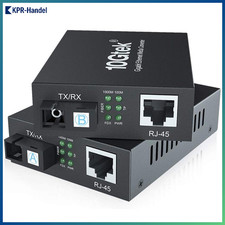 Gigabit Ethernet Medienkonverter mit 1Gb Bidi SC Transceiver 20km