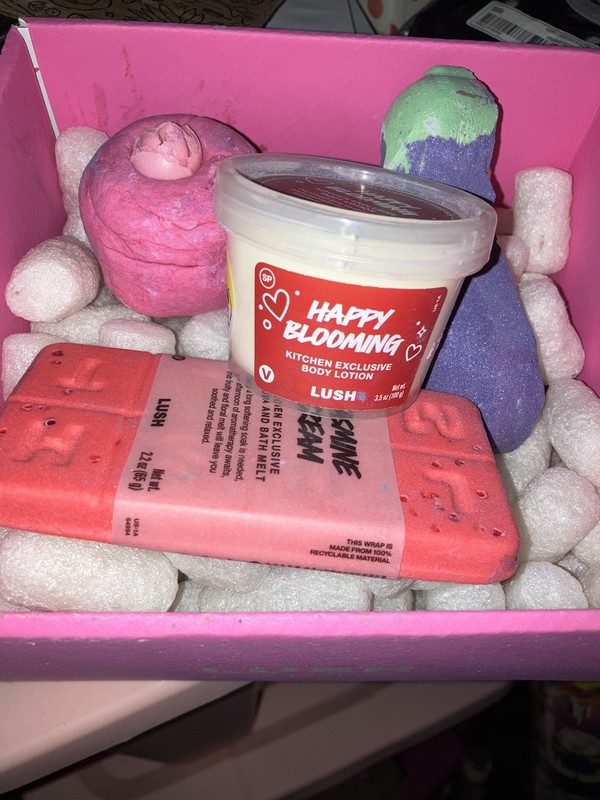 Lush Kitchen Box 2026 February Valentines Four Items happy blooming