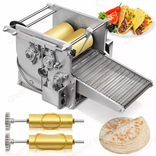 Máquina comercial para hacer tortillas de maíz máquina automática para hacer tacos Chapatti - Imagen 3 de 7