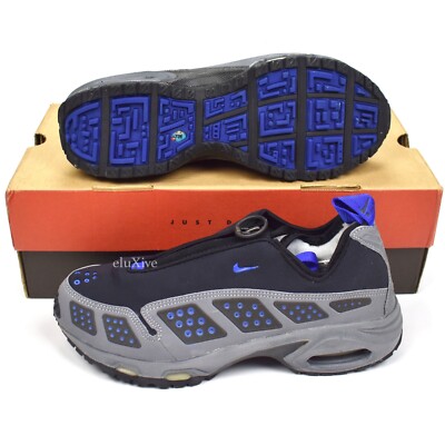 NWT Nike Air Sunder Max Black Royal Gray Men's Sneakers DS 8