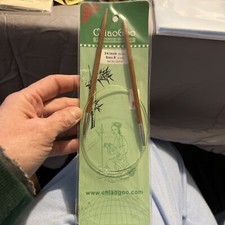 ChiaoGoo Premium Bamboo Crochet-Knit Needle 24" SIZE 8MM ITEM 2024-8