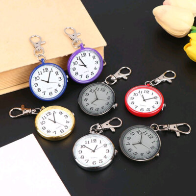 1pc Nurse Doctor Watch for Men Women Pocket Watches Fob Keychains