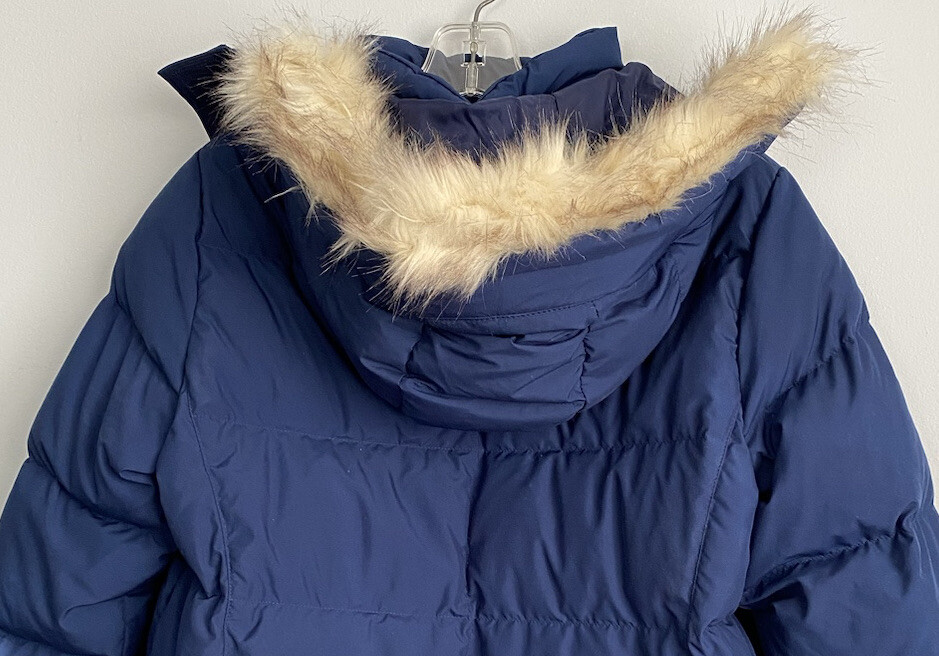 LL Bean Women's Ultrawarm Down Jacket Coat Dark Blue Small Reg 234009 eBay