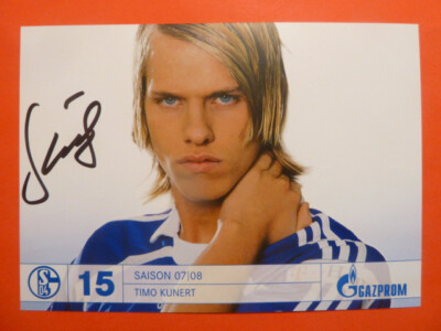 -ö- Timo Kunert (15) - FC Schalke 04 - 2007 / 2008 (07/08) Gazprom