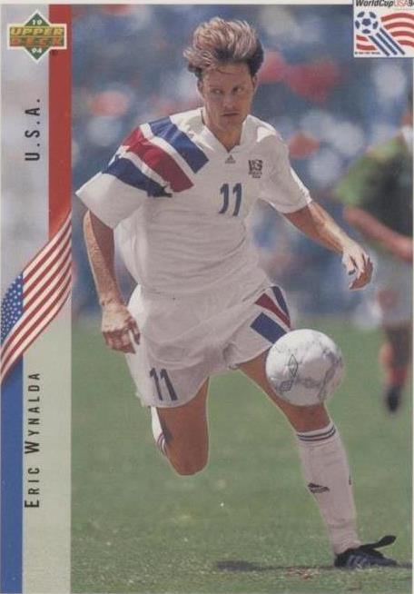 1994 Upper Deck World Cup English/Spanish Eric Wynalda #14 1994 Upper Deck World Cup English/Spanish Eric Wynalda #14