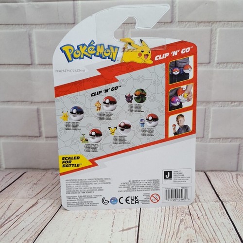 Pokemon Chimchar And Poke ball Battle Ready With Pokemon Figure Clip And Go - Picture 4 of 6