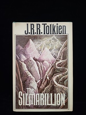The Silmarillion JRR Tolkien 1977 First American Edition Hardcover with ...