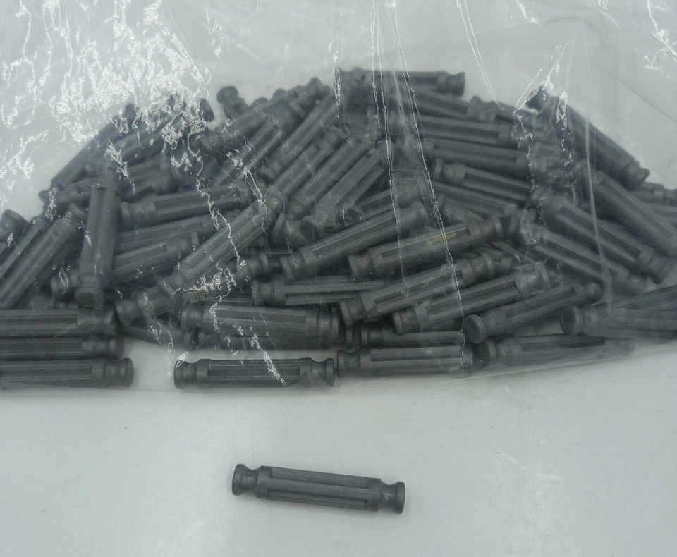 K’NEX Screaming Serpent Roller Coaster Parts Only - Small Gray Sticks (84 PCs) - Image 2 of 4