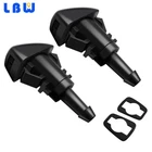 2pcs/set Windshield Washer Fluid Spray Nozzle For Dodge Grand Caravan 2008+