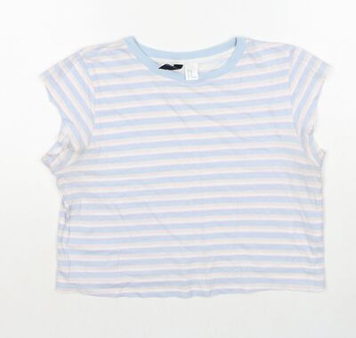 Divided by H&M Damen T-Shirt Baumwollmischung Größe M