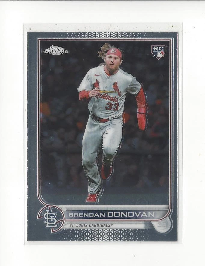 2022 Topps Chrome Update #USC140 Brendan Donovan RC Rookie Cardinals