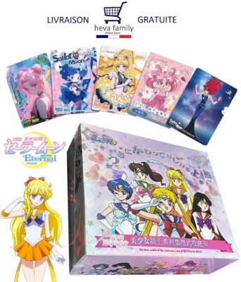 Display SAILOR MOON JCC TCG NEBULA 2 YUAN ! BOX Anime Karten Packs 150 Karten