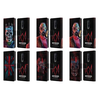 OFFICIAL WATCH DOGS LEGION KEY ART LEATHER BOOK WALLET CASE FOR ONEPLUS PHONES