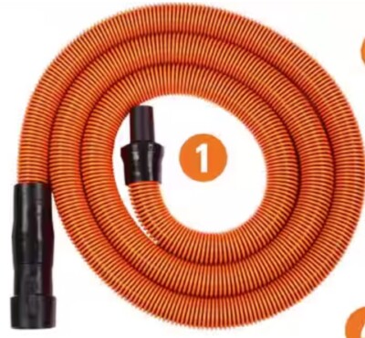 RIDGID VACUUM HOSE 10 ft. Pro Grade Car Auto Locking Shop Vac Hose + BONUS TOOL