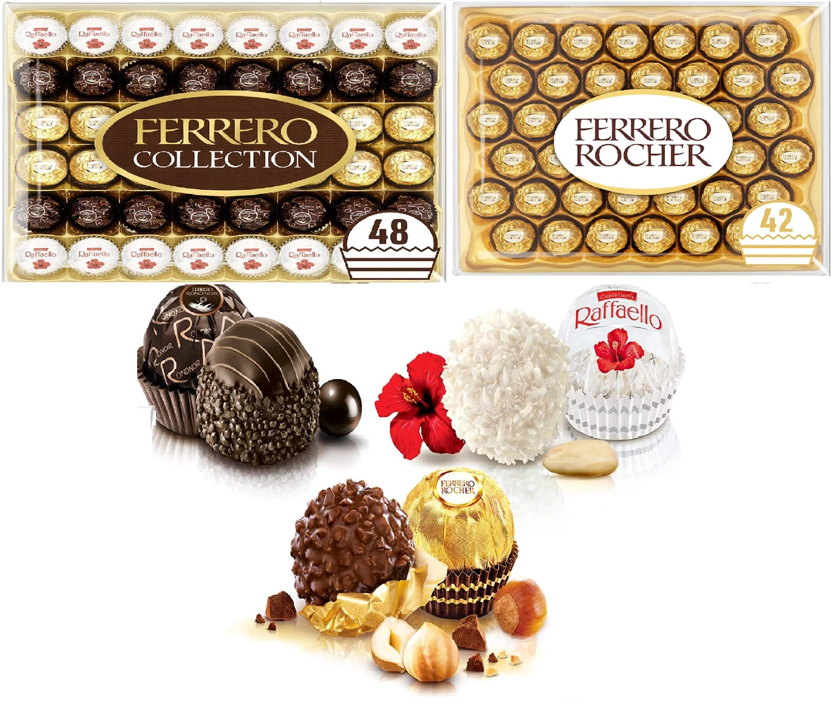 Chocolats Raffaello 3 bouchées FERRERO - Kibo