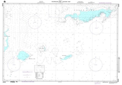 NGA Nautical Chart 26050: Nicaraguan Rise-Eastern Part (OMEGA)