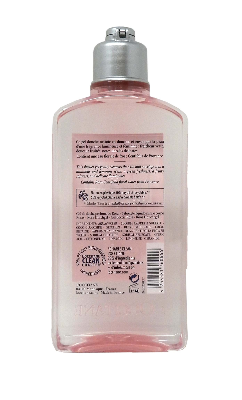 L'Occitane Rose Shower Gel 8.4 Ounces eBay