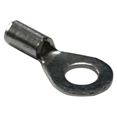 SHERCO-AUTO (100) Non-Insulated 22-18 Gauge #8 Ring Terminal Uninsulated Wire Connector USA