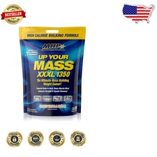MHP UP YOUR MASS XXXL 1350 Weight Gainer - 16 Servings of French Vanilla Crème