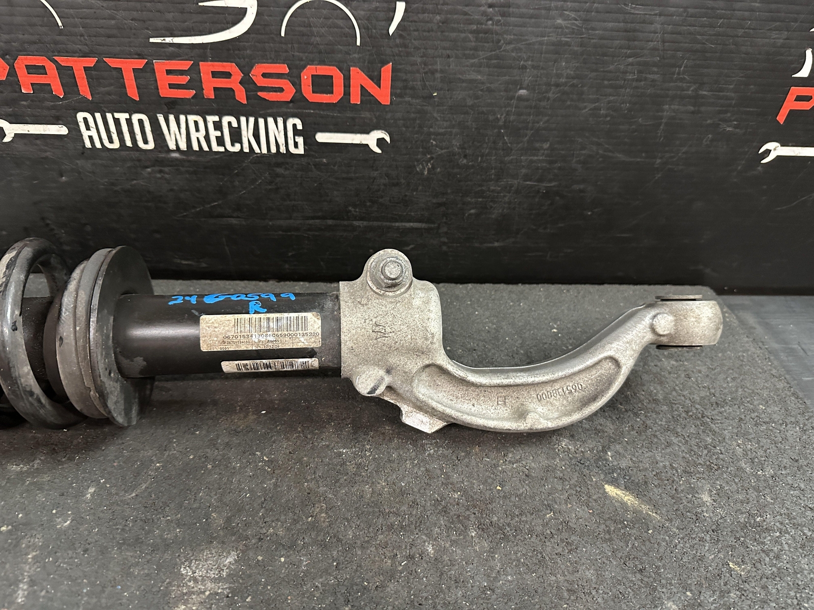 14-17 MASERATI GHIBLI FRONT PASSENGER RIGHT RH STRUT SHOCK ABSORBER 00035000493