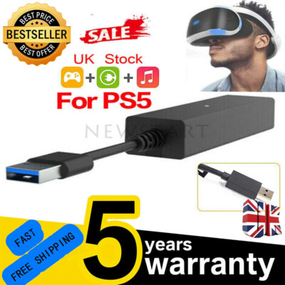 for PS VR to PS5 Cable Mini Camera Adapter For PS5 PS4 VR PS5 VR