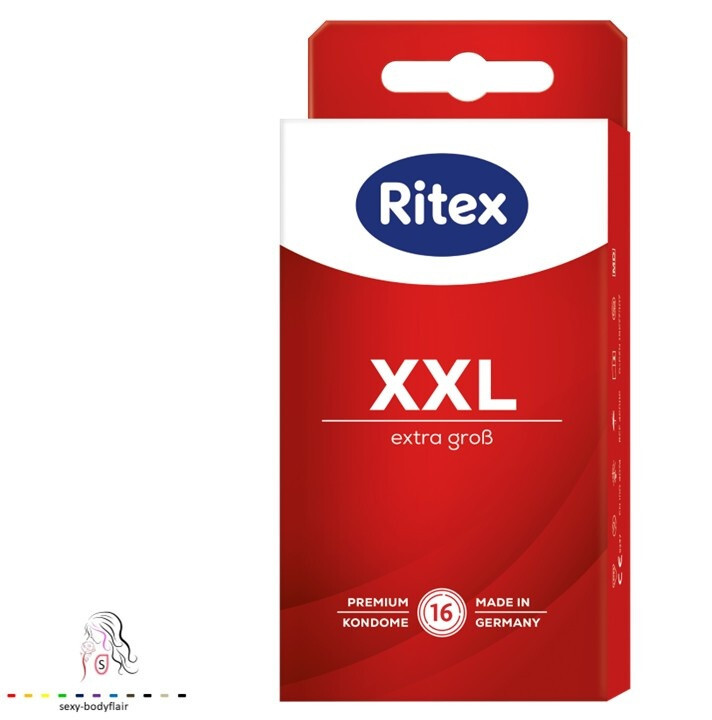 ♥ 16 Ritex Kondome XXL Extra Gross 55mm Condome