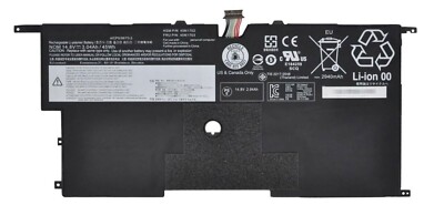 Battery For Lenovo ThinkPad X1 Carbon Gen 2 20A7 20A8 45N1703
