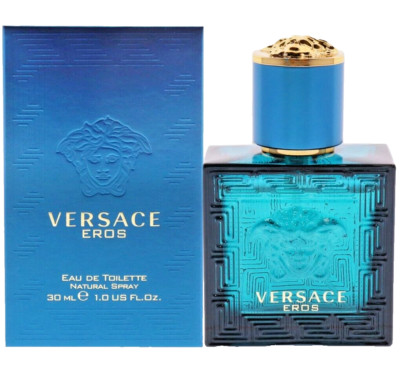 Versace Eros Eau de Toilette 1.0 oz Men's Cologne Spray Batch Code