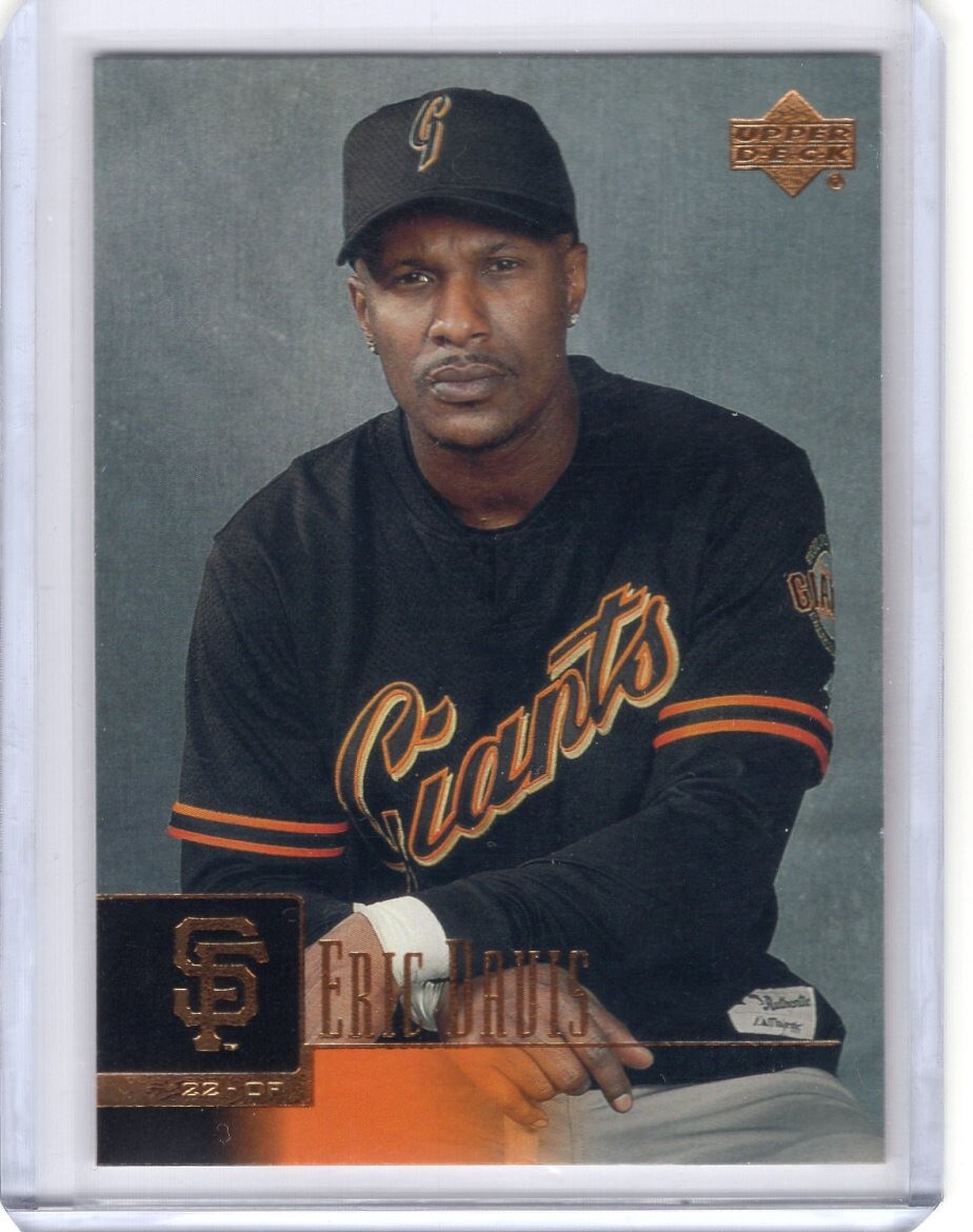 ERIC DAVIS 2001 Upper Deck #411 - GIANTS