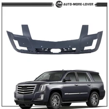 Primed Front Bumper Cover Fascia For 2017-2020 Caillac Escalade 84408072