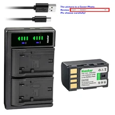Kastar Battery LTD2 Charger for JVC BN-VF815 & JVC GY-HM100 GY-HM100U GY-HM150