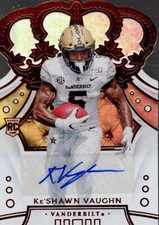 2020 Crown Royale Draft Picks Signatures #65 Ke'Shawn Vaughn Auto - NM-MT