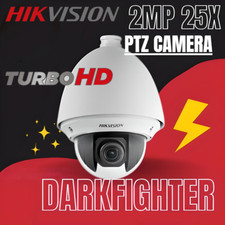 HIKVISION 2MP DarkFighter PTZ Camera 25X Optical Zoom Analog Speed Dome 4-inch
