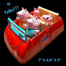 2003 Peppa Pig Jazwares Red Car  the family TALKS