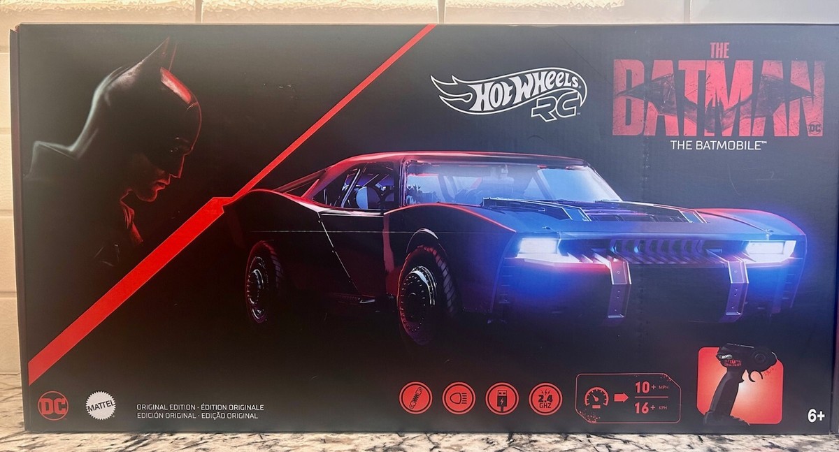 Hot Wheels R/C The Batman Original Edition Batmobile 1:10 Scale