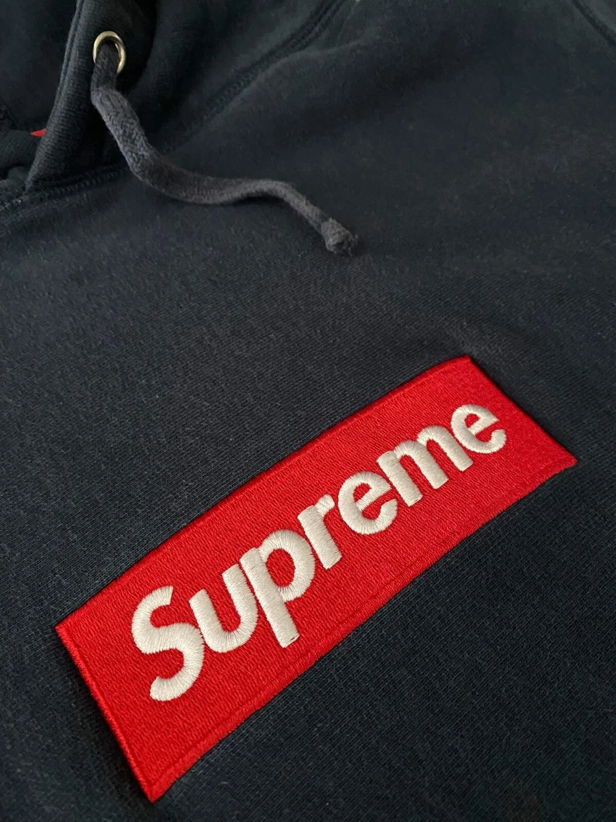 Supreme Box Logo Hooded Sweatshirt Black Men's - FW16 - US