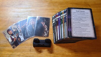 Arkham Horror: The Card Game - LCG - Core Set Player Cards, Mini Cards and  Stand | eBay