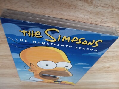 洋画・外国映画 The Simpsons: The Nineteenth Season DVD The Simpsons Nineteenth Season 19 DVD Brand New Sealed rare clear