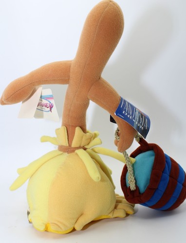 Vintage Walt Disney World FANTASIA 1940-1990 Sorceror's Magic Broom 13" Plush - Picture 10 of 12