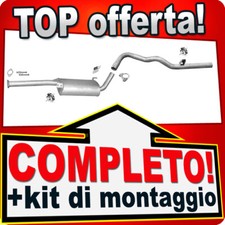 Scarico Completo per NISSAN TERRANO II 2.7 TDi 101PS 125PS SWB 99-06 Marmitta