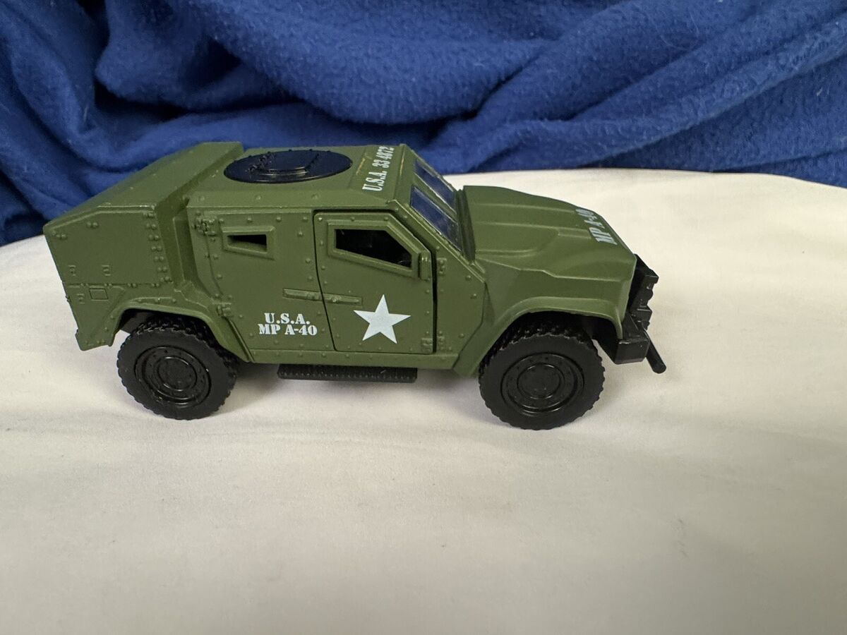 JFL Enterprises Diecast Army Vehicle USA 33 4872 Military Jeep Truck Humvee NEW! JFL Enterprises Diecast Army Vehicle USA 33 4872 Military Jeep Truck Humvee NEW!