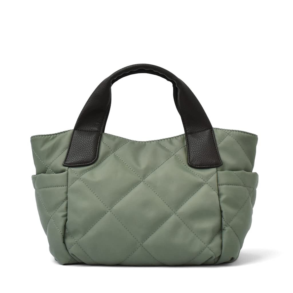 New Gratante] Quilted 2way Nylon Tote Bag Women's Bag abb