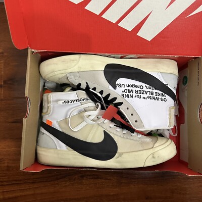 Nike Blazer Off-White The Ten Virgil Size 10.5