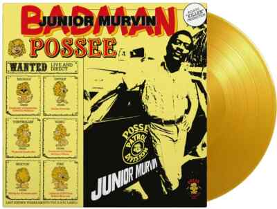 Junior Murvin Bad Man Possee LP Album vinyl record limited numbered yellow 2024