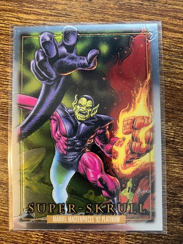Marvel Masterpieces '92 Platinum NM/M (2 Card Minimum Purchase) - Picture 112 of 125