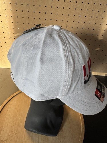 NEW Maryland Terrapins Terps White Under Armour UA Free Adjustable Cap Women's - Picture 5 of 8
